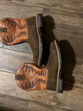 New Ariat Irish Setter Brown Boots with Black and Red Outsoles